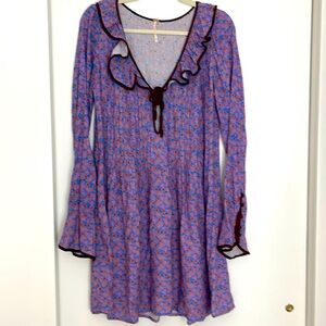 Free People Blossom Baby Mini Dress